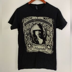 Goo Goo Dolls Unisex Shirt Small 2014 Magnetic Ringspun Cotton Concert Tee